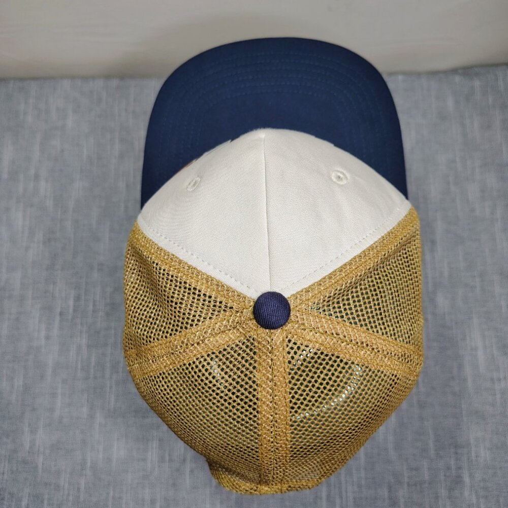 Howler Bros Brothers Mesh Hat Cap Snap Back Retro Trucker Stripe Script Logo - Picture 5 of 9